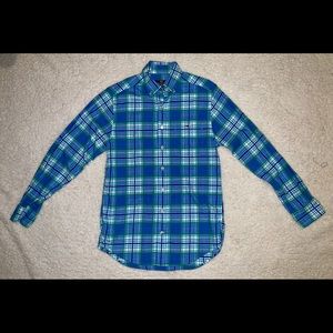 Vineyard Vines: Men’s Small Plaid Flannel Shirt